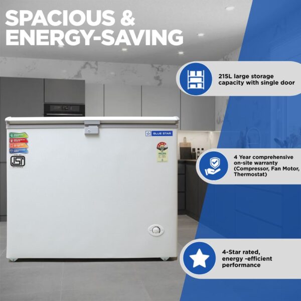 Blue Star Deep Freezer CF4-230NEYW 1