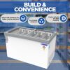 Blue Star Glass Top Deep Freezer GT5-410N_NP 3