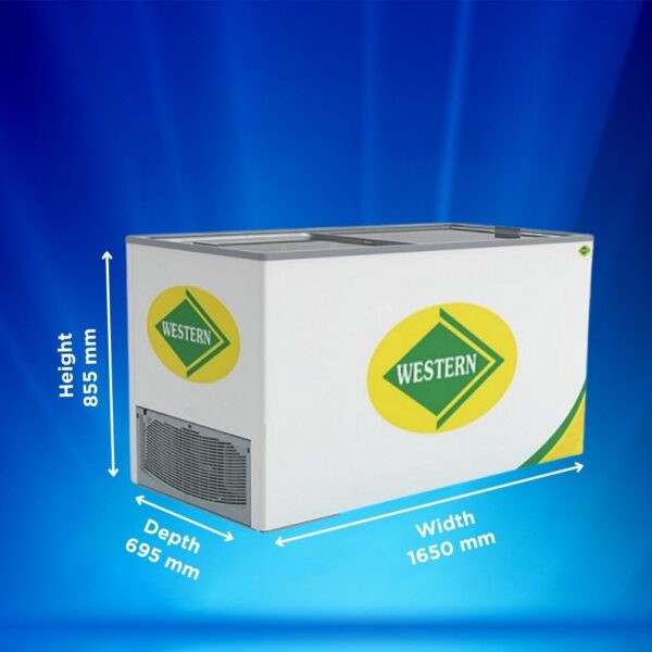 Western 536 Litre Deep Freezer F550GT25 4